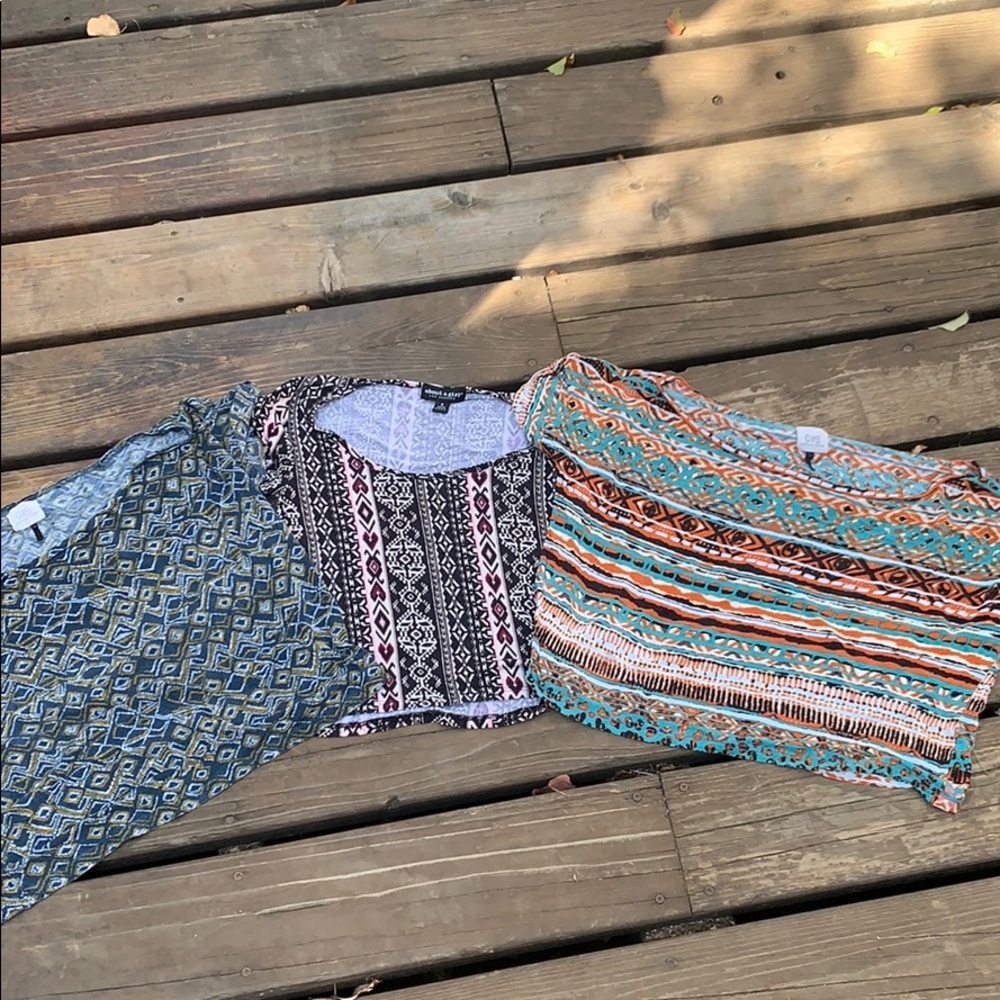 Tribal cropped bundle